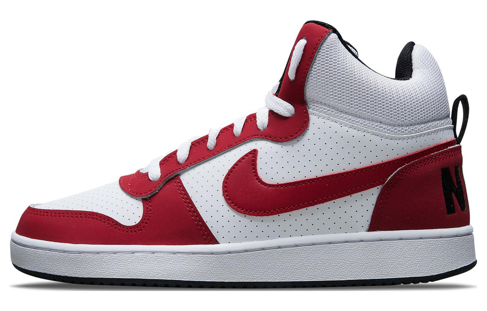 Мужские кроссовки Nike Court Borough Mid 'White Gym Red' 838938-101