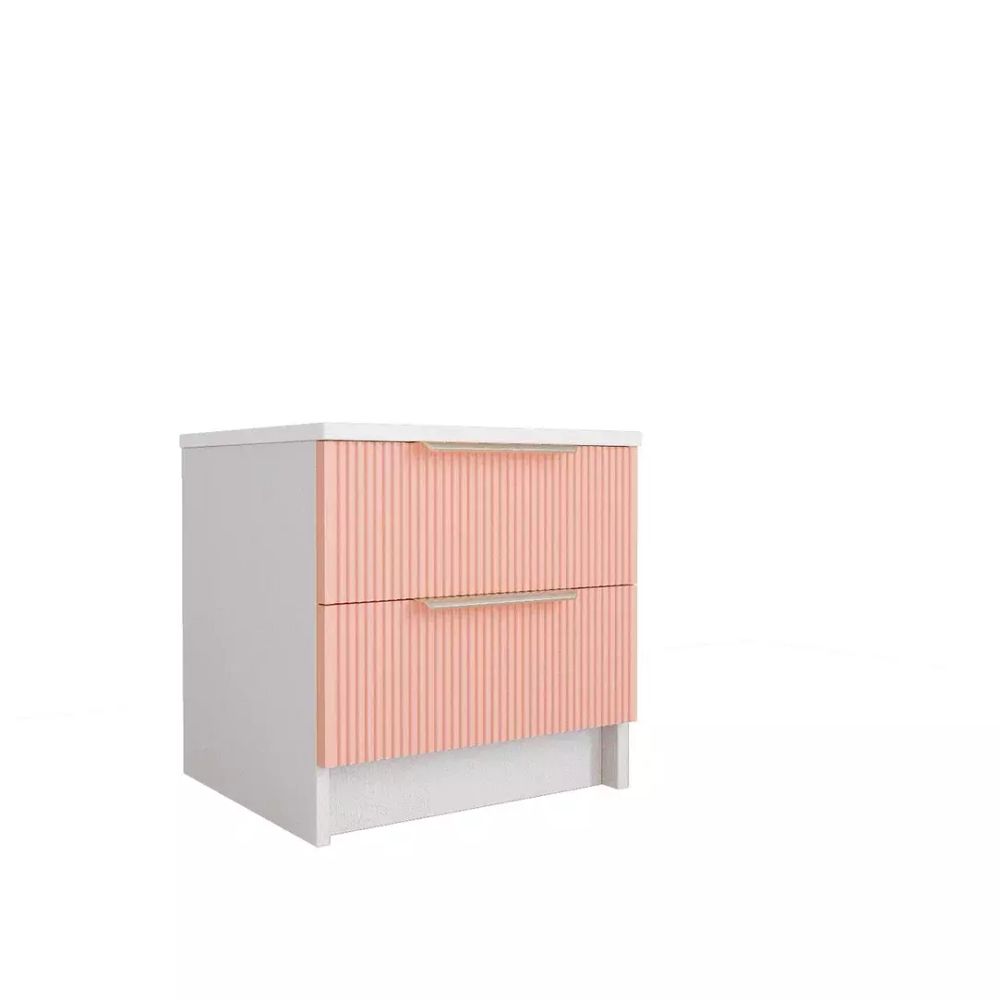 Тумба «Лавис» ТД 400.1 (белый/белый софт), ЛДСП\МДФ, ДСВ Мебель