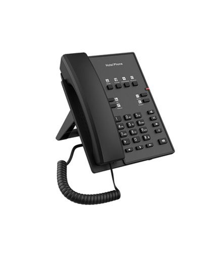 Fanvil H1 Cost-effective Hotel Phone, 1xEthernet 10/100 HD Voice, 8 DSS Keys, PoE, PSU
