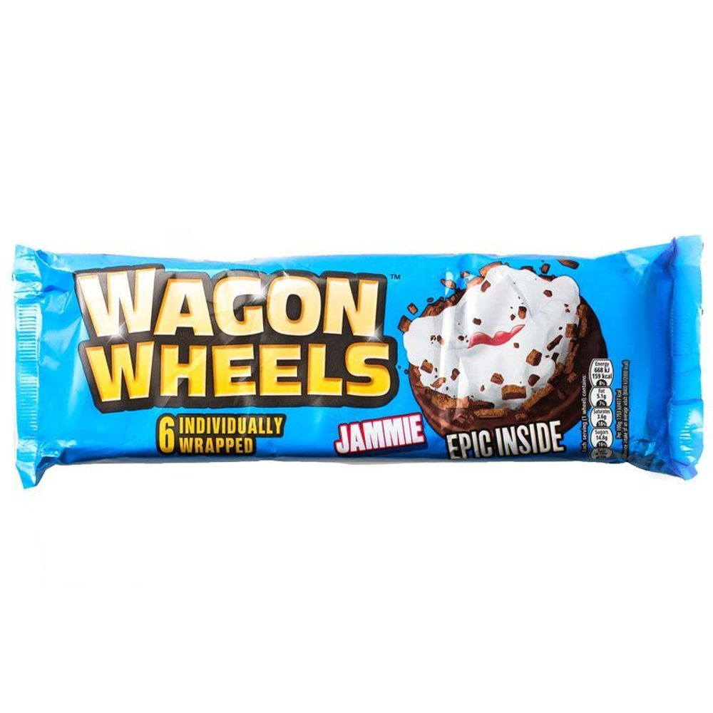 Печенье Wagon Wheels Epic Inside Jammie с джемом, 228.6г