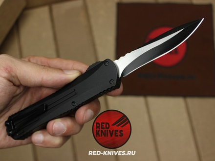 Heretic Knives Manticore-E S/E - черная рук, черный клинок RK/Н96