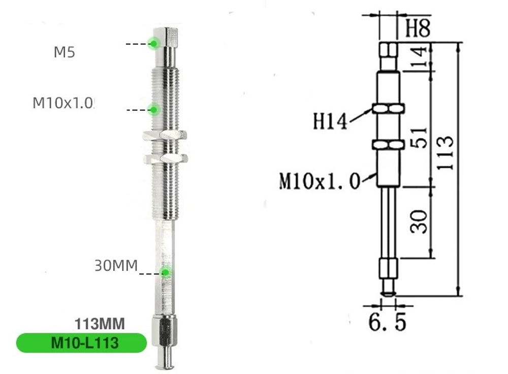 Zpt2-k30-b5-a10 does not rotate l113 (small head)