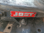 Седло JOST 172мм 2023 год.