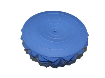 Массажная балансировочная полусфера с треугольными  шипами: YJ-D3