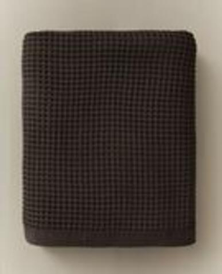 ZARA HOME ВАФЕЛЬНОЕ БАННОЕ ПОЛОТЕНЦЕ, КОРИЧНЕВЫЙ