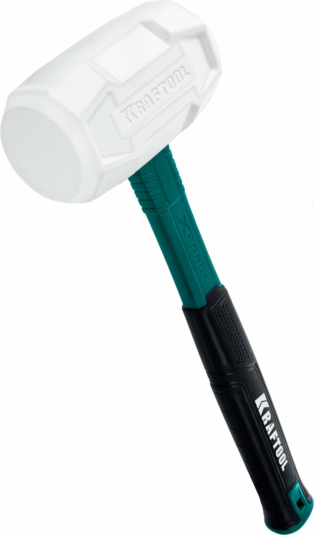 KRAFTOOL X-FORCE 900 г белая, Резиновая киянка (2077-90)