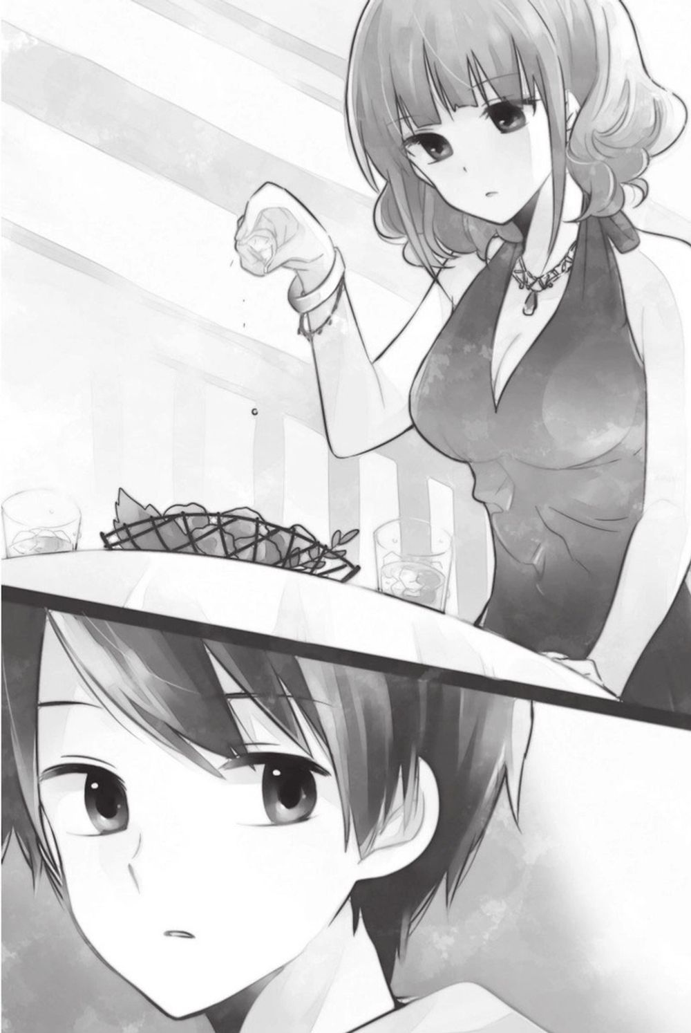 Ранобэ Девочка, которая любила макарони и прожила тысячу лет