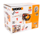 Лобзик-сабельная пила аккумуляторный WORX WX550.9 Axis