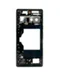 Средняя часть корпуса (рамка) для Google Pixel 6 Pro черная (Stormy black)