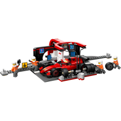 LEGO City - F1 Пит-стоп и механики с болидом Ferrari 60443