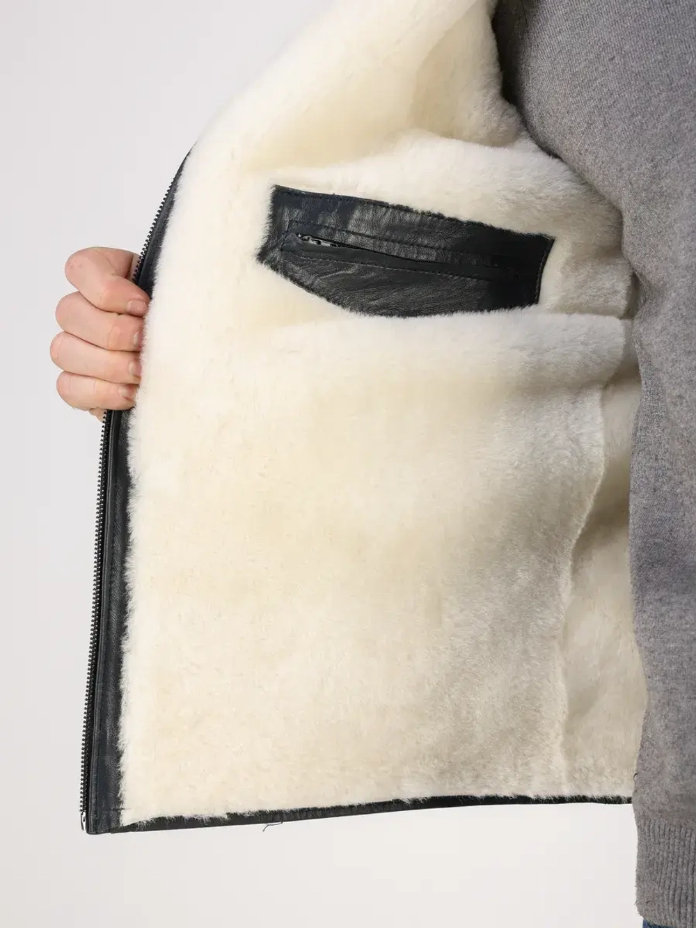 Дубленка натуральная куртка зимняя кожаная