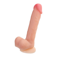 Телесный фаллоимитатор 22,5см ToyFa RealStick Silicone Ryan G 9420003