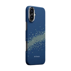 Чехол Pitaka StarPeak Tactile Woven case для iPhone 16 Plus, Milky Way Galaxy (KI1602MYG)
