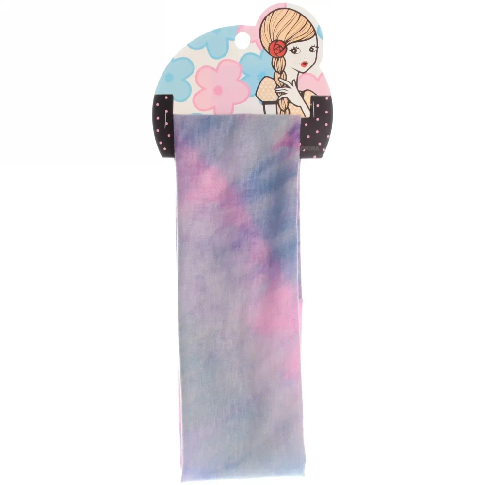 Повязка на голову «Britney Room», принт май-тай, микс 6 цветов, 20*7см