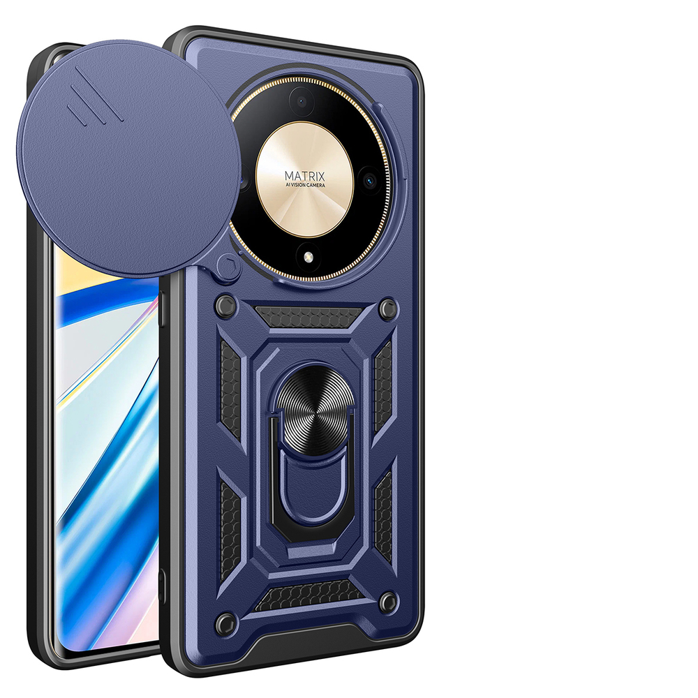 Чехол с кольцом Bumper Case для Honor X9b