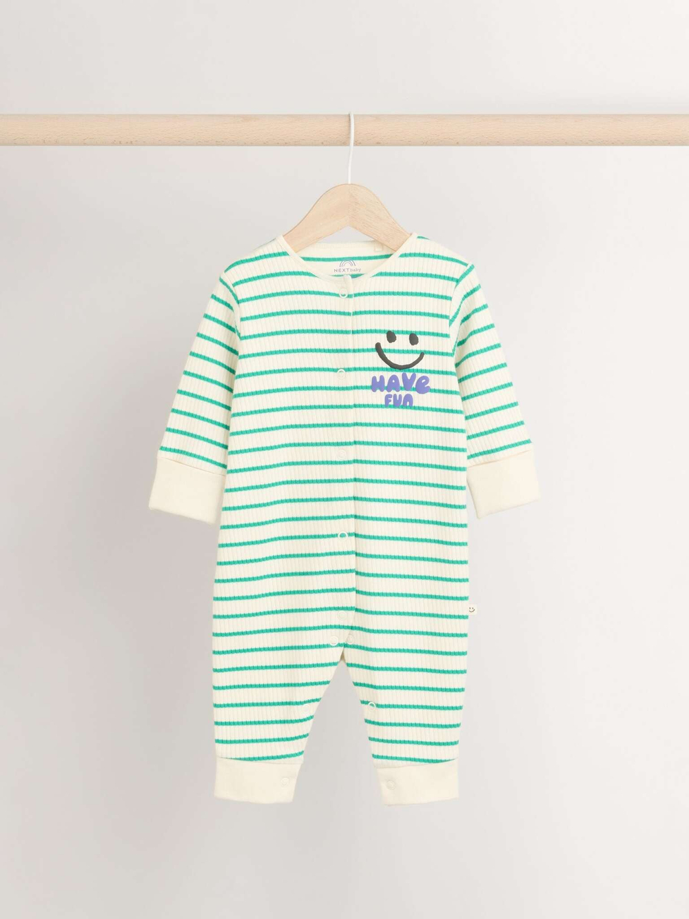 Комбинезон / Cлип для малышей Next B41-214, 3 шт., Фиолетовый, Зеленый