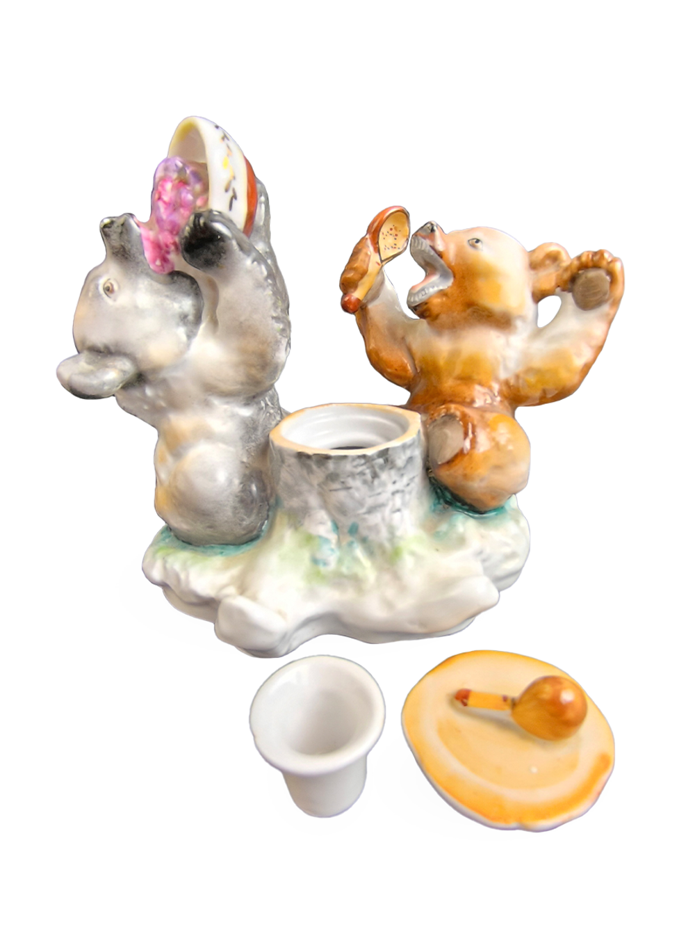 Чернильница "Медвежата" ЛФЗ