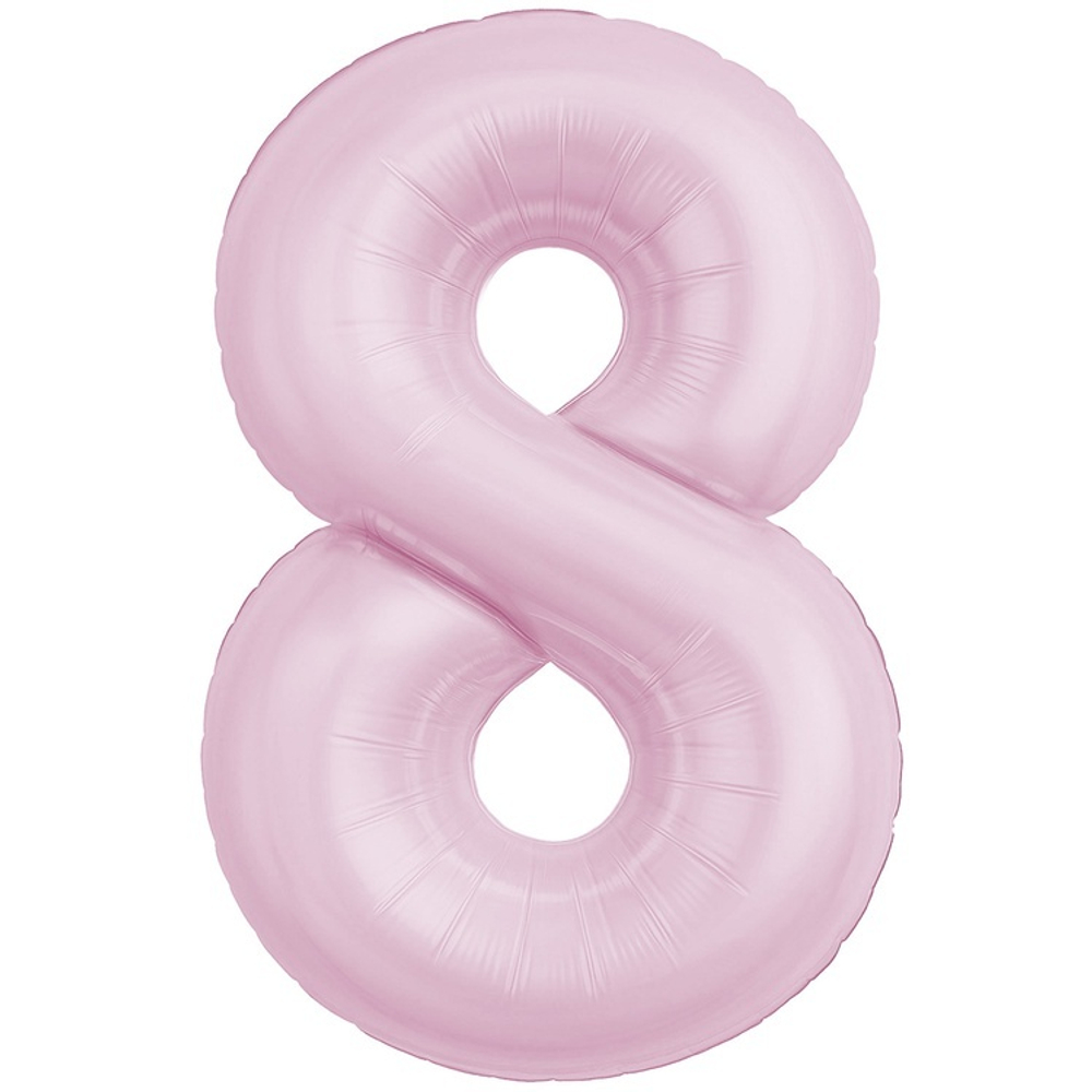 Цифры 102 "Цвета Розовый Зефир" слим (slim)