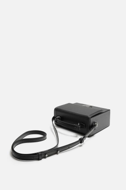 ZARA СУМКА-КОРОБОЧКА, ЧЕРНЫЙ