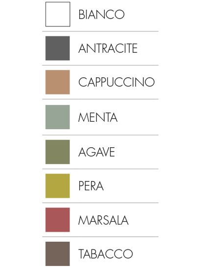 Столик пластиковый журнальный Doga белый Nardi Италия