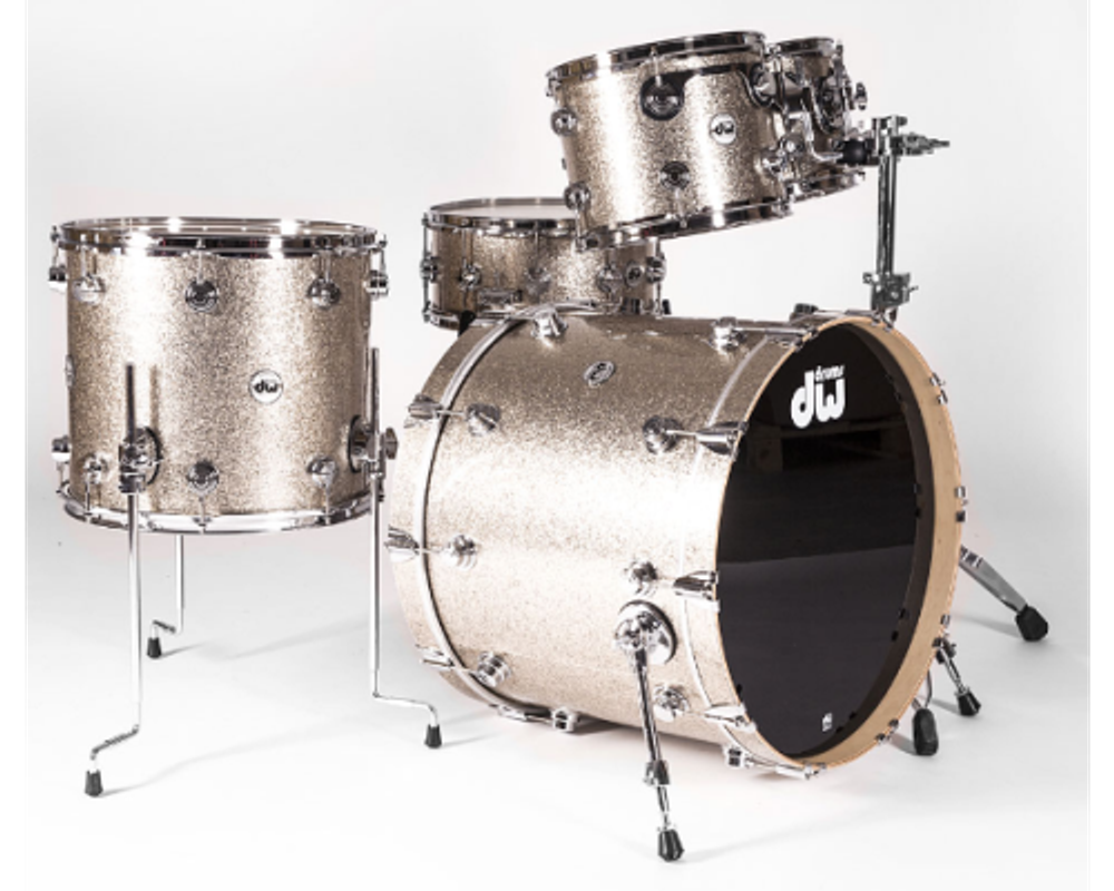 DW Collector Finish Ply Nickel Sparkle ударная установка 14/10/12/16/22