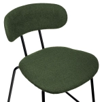 Стул полубарный Bradex Home Ant букле зеленый