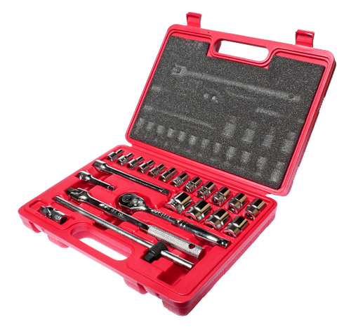 JTC-H322B - Набор головок торцевых 3/8" 6-ти гранных 6-22мм 22 предмета в кейсе JTC - 
	В комплекте:
		
			16 ед. головка 3/8": 6, 7, 8, 9, 10, 11, 12, 13, 14, 15, 16, 17, 18, 19, 21, 22 мм.
			2 ед. удлинитель 3/8": 3", 6".
			1 ед. вороток с шарниром 3/8".
			1 ед. вороток с плавающей головкой 3/8".
			1 ед. трещотка 3/8", 72 зуба.
			1 ед. карданный переходник 3/8".
		
	
	Упаковка: прочный переносной кейс.
	Габаритные размеры: 300/220/70 мм. (Д/Ш/В)
	Вес: 2450 гр.