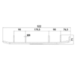 Коньки лыж снегохода Yamaha OEM: 8EN-F3731-01, 8EN-23731-00, 8GK-F3731-00