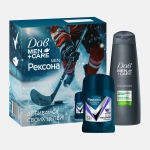 Подарочный набор Дезодорант Рексона Men + Гель для душа Дав Men Care 225мл в ассортименте