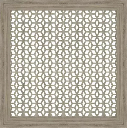 Экран для радиатора Илона, 60*60, Дуб Винтаж