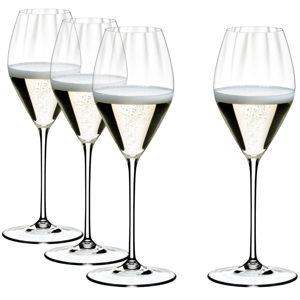 Набор из 4-х бокалов для шампанского Champagne 375 мл Performance Riedel