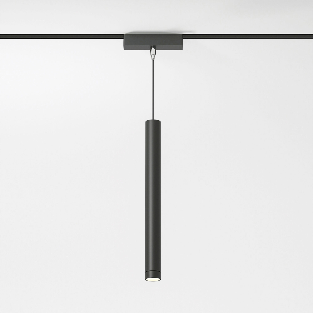 Магнитный трековый светильник Elektrostandard Flat Magnetic 85097/01 черный