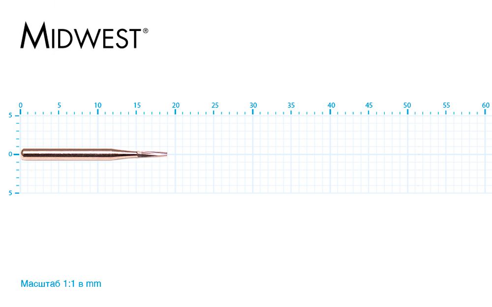 Бор твердосплавный Midwest - 210 FG 169