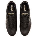 Asics Goldstage Low Top Upper Height Baseball Shoes Men"s Black