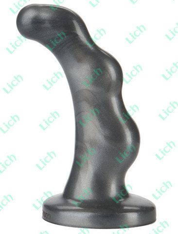 Анальный стимулятор простаты P-Spot - Charcoal, 10.7 см