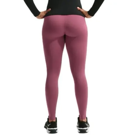 Леггинсы Nike One Seamless Front High Waisted Full Length - pink smoke/white