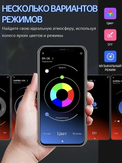 Светодиодная лента 20м, Гибкий разноцветный неон,подсветка для интерьера