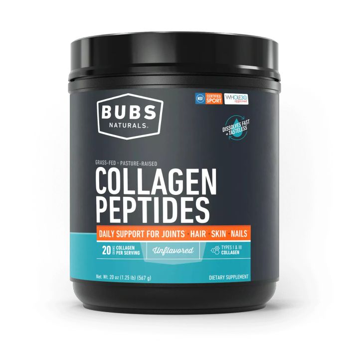 Коллагеновые пептиды, Collagen Peptides, Bubs Naturals, 567 г