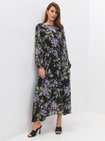 Платье Milana черный шифон