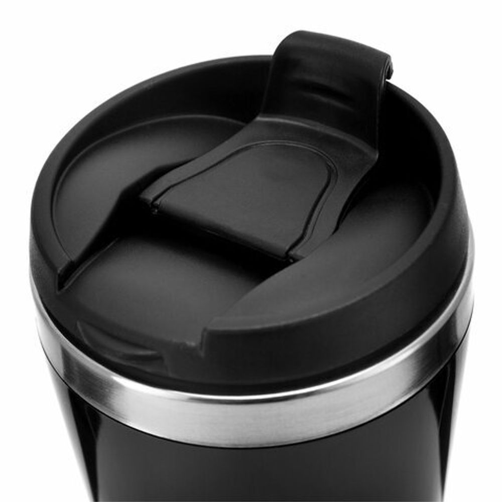 Кофеварка капельная BRAYER BR1125, 900 Вт, объем 1,25 л, LED-дисплей, термокружка в ПОДАРОК, черная