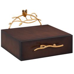 Тумба прикроватная Ин Блум подвесная Каштан