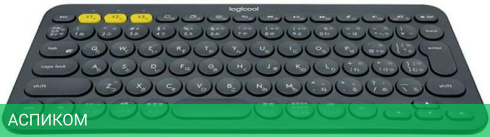 Клавиатура Logitech K380 темно-серый (920-007584)