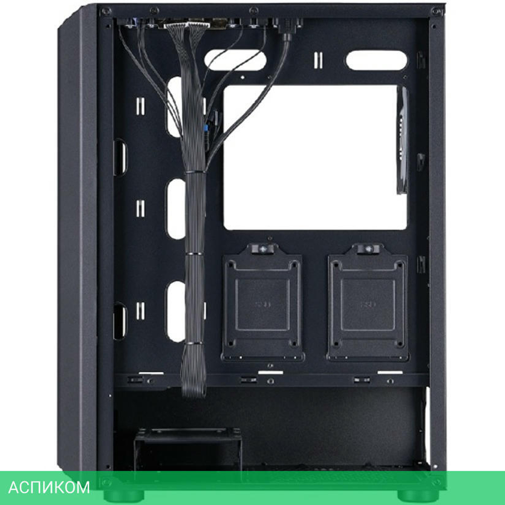 Корпус 1stPlayer H6 без БП Black (H6-BK-4F7)