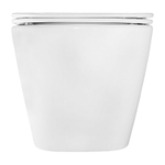 Унитаз подвесной Azario ESCONDA 345х490х350 безободковый, смыв "Скрытое Торнадо", с быстросъемным сиденьем микролифт (AZ-2805E)