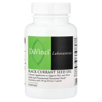 DaVinci Laboratories, Масло семян черной смородины, 90 капсул (500 мг в каждой капсуле)