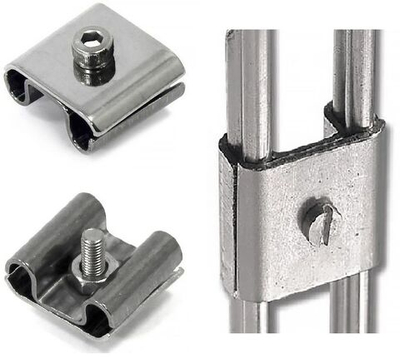 Кронштейн для крепления корзин кранцев между собой