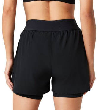 Женские Шорты теннисные Björn Borg Ace 2 In 1 - black beauty