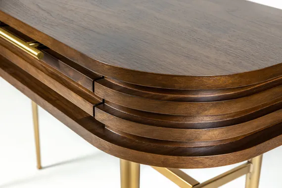 Консоль Alpha, 125х75 см, шпон американского ореха