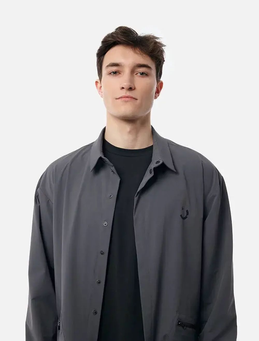 Купить Рубашка Outerkit The Frontier серая Рубашка Outerkit The Frontier серая