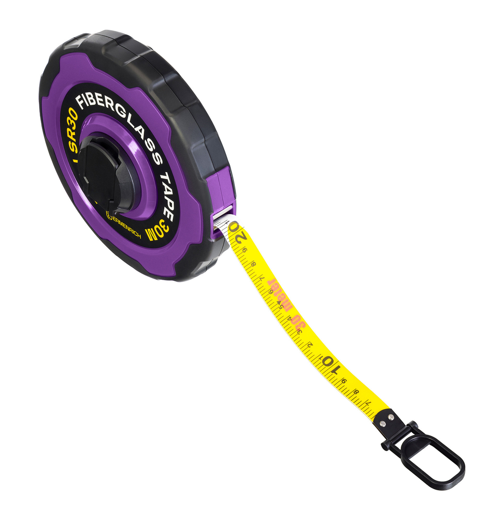 Рулетка Ermenrich Reel SR30, фиолетовый